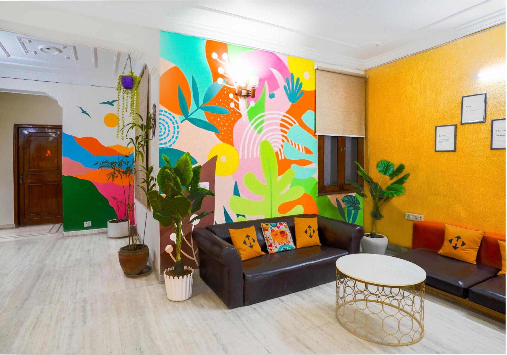 Hide-In Hostel Delhi Нью-Дели Экстерьер фото